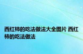 西红柿的吃法做法大全图片 西红柿的吃法做法