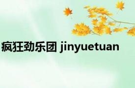 疯狂劲乐团 jinyuetuan 