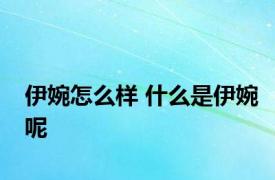 伊婉怎么样 什么是伊婉呢