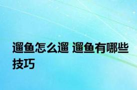 遛鱼怎么遛 遛鱼有哪些技巧