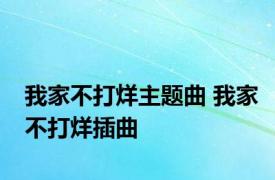 我家不打烊主题曲 我家不打烊插曲 