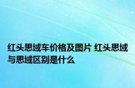 红头思域车价格及图片 红头思域与思域区别是什么