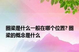 圈梁是什么一般在哪个位置? 圈梁的概念是什么