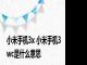 小米手机3x 小米手机3wc是什么意思