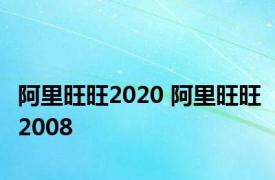 阿里旺旺2020 阿里旺旺2008 