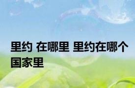 里约 在哪里 里约在哪个国家里