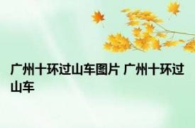 广州十环过山车图片 广州十环过山车 