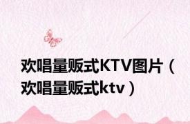 欢唱量贩式KTV图片（欢唱量贩式ktv）
