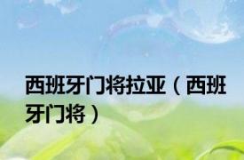 西班牙门将拉亚（西班牙门将）