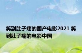 笑到肚子疼的国产电影2021 笑到肚子痛的电影中国 