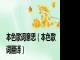 本色歌词意思（本色歌词翻译）
